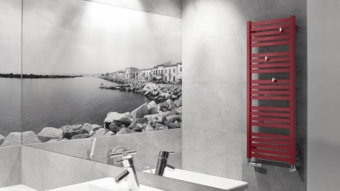 Terma Technologie Marlin Grzejnik Łazienkowy 600x530 Biały WGMAR060053