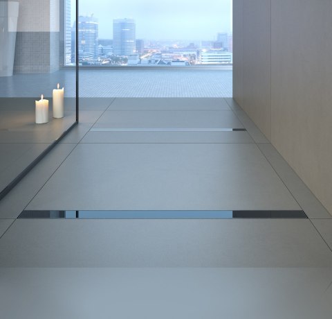 Besco Virgo Black Odłpyw Liniowy 80cm OL-80-VBL