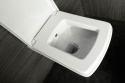 Aqualine SOLUZIONE miska WC wisząca 35x50,5cm z prysznicem bidetowym, białe 10SZ02002DL