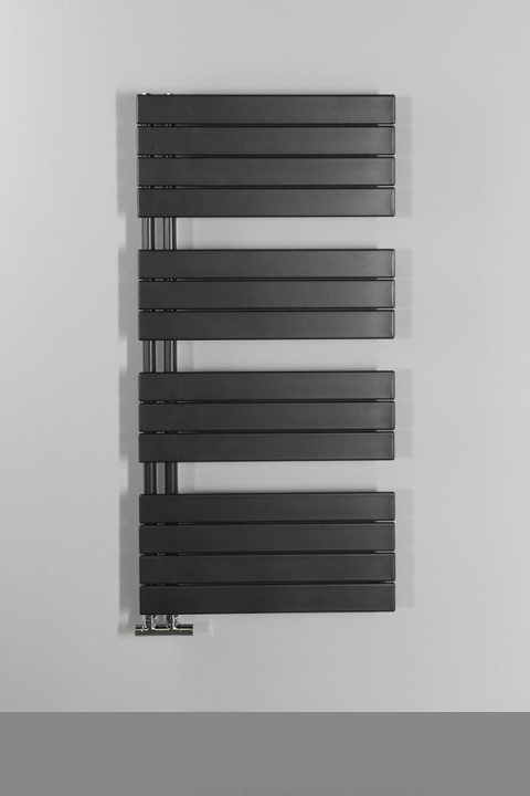 Aqualine MILI grzejnik łazienkowy 600x1222 mm, antracyt DC625T