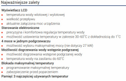 Kospel PPE3 21 kW Przepływowy Podgrzewacz Wody Ze Sterowaniem Elektronicznym Trójfazowy PPE3-18/21/24.LCD.PL