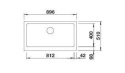 BLANCO VINTERA XL 9-UF Zlewozmywak Granitowy 89,6x51 Czarny, InFino 526110