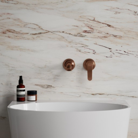 Omnires Art Deco bateria umywalkowa podtynkowa kolor miedź antyczna AD5115ORB