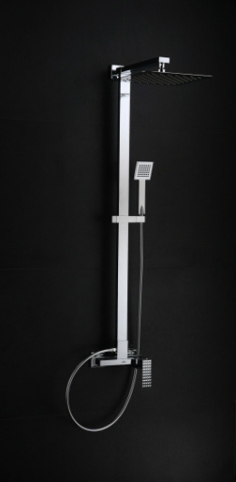 Art Platino Panama Zestaw kabinowo-prysznicowy natynkowy chrom PAN-ZKPN.400C
