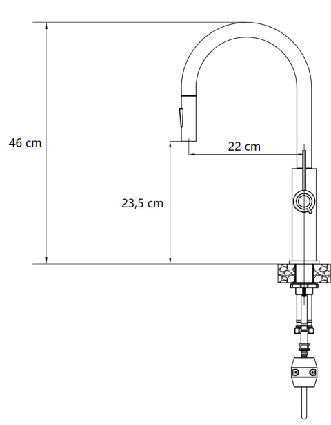 QUADRON JENNIFER BATERIA ZLEWOZMYWAKOWA Q LINE SLIM SteelQ stal szczotkowana 3623510_BS
