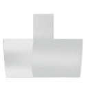 VDB DS9 White Okap kuchenny kominowy w kolorze białym