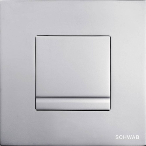 Schwab PRZYCISK SPŁUKUJĄCY ARTE METALL, matowy chrom 4060414131