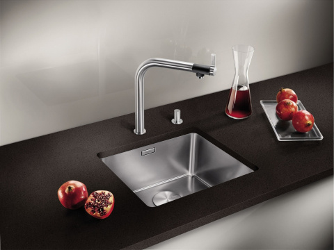 BLANCO Zlewozmywak ANDANO 340-U stal polerowana, InFino 522955