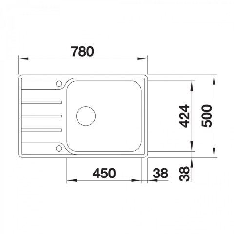BLANCO Zlewozmywak LEMIS XL 6 S-IF Compact stal szczotkowana, 525110