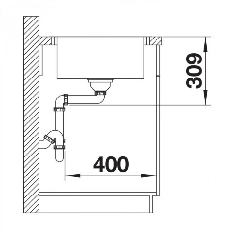BLANCO Zlewozmywak LEMIS XL 6 S-IF Compact stal szczotkowana, 525110