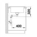 BLANCO Zlewozmywak ELON XL 6 S czarny, k.aut., InFino, kratka 525882
