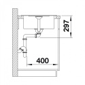 BLANCO Zlewozmywak METRA 45 S Compact czarny, k.aut. 525913