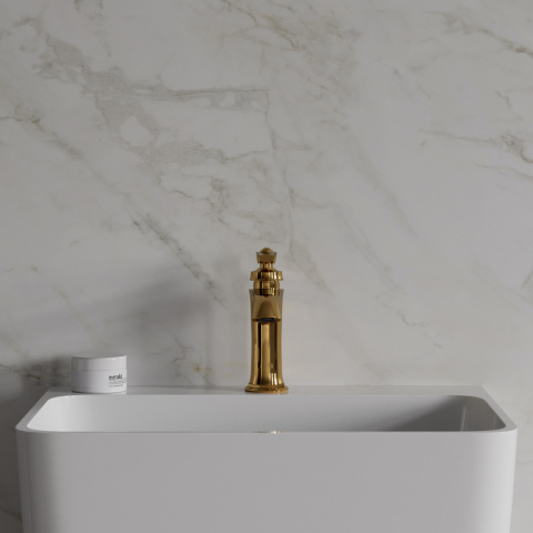 Omnires Armance Bateria umywalkowa złota AM5210GL