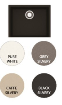  REGINOX Zlewozmywak AMSTERDAM 50 CAFFE SILVERY R30868