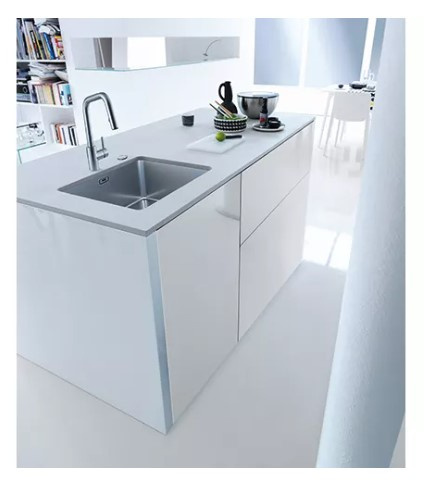  FRANKE studio MYX 110-45 Zlewozmywak wbudowywany stalowy Mythos Stal szlachetna szczotkowana 122.0624.555