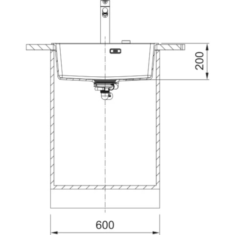  Franke studio Zlewozmywak Maris MRG 610-54 FTL czarny mat + czarny zestaw odpływowy 114.0693.579