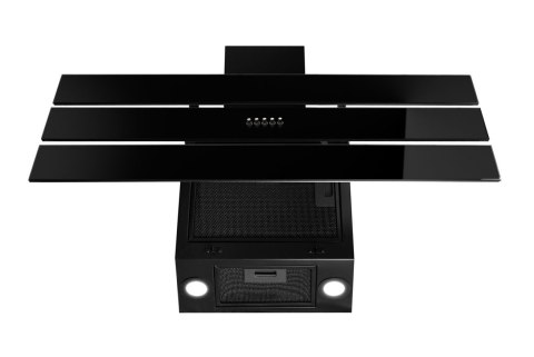 Toflesz okap 60cm Cascada Plus Czarny