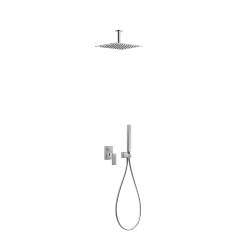 Tres Cuadro-Tres Zestaw prysznicowy podtynkowy chrom 00618080