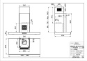 Faber Studio Okap AIR HUB STILO COMFORT X 90 przyścienny stal nierdzewna 325.0656.946