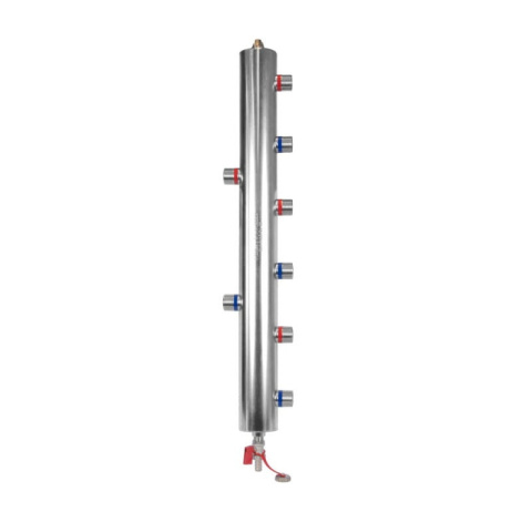 AFRISO Rozdzielacz ze sprzęgłem hydraulicznym BLH 890 8x G1", 2x GW G1/2" 9089010