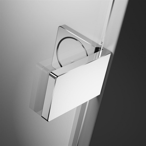 Wpisz KOD: PROMO - 10% Radaway Arta DWS drzwi prysznicowe 130 cm ze ścianką stałą lewe chrom+/szkło przezroczyste 386828-03-01L/386092-03-01L