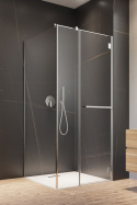 Wpisz KOD: PROMO - 10% Radaway Carena KDJ kabina prysznicowa 100x90 cm prostokątna lewa chrom/szkło przezroczyste 134444-01-01NL