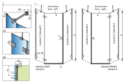 Radaway Essenza Pro White PTJ kabina pryszn 100x100 cm prawa biały mat/szkło przezroczyste 10100000-04-01R/10100300-01-01