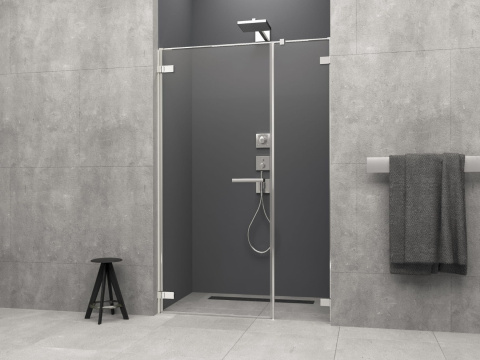 Wpisz KOD: PROMO - 10% Radaway Arta DWS ścianka prysznicowa 41,5 cm lewa chrom/szkło przezroczyste 386092-03-01L