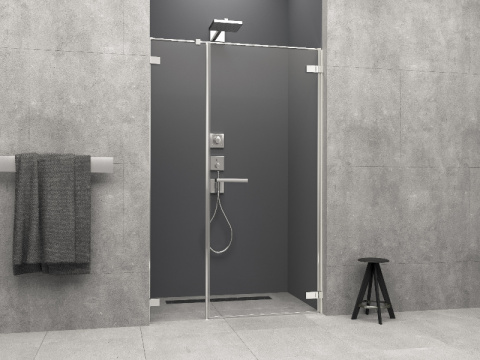 Wpisz KOD: PROMO - 10% Radaway Arta DWS ścianka prysznicowa 41,5 cm prawa chrom/szkło przezroczyste 386092-03-01R