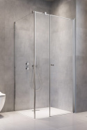 Wpisz KOD: PROMO - 10% Radaway Eos KDS I kabina prysznicowa 140x80 cm prostokątna prawa chrom/szkło przezroczyste 137556-01-01R