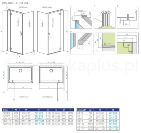 Wpisz KOD: PROMO - 10% Radaway Essenza Brushed GunMetal DWJ drzwi prysznicowe 120 cm uchylne GunMetal szczotkowany/szkło przezroczyste 1385016-92-01R