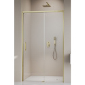 KOD PROMO-10% Radaway Idea Brushed Gold DWJ drzwi pryszn 150 cm rozsuwane złoty szczotkowany/szkło przezroczyste 387019-99-01R