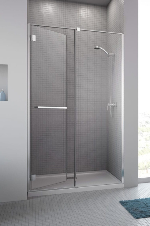 Wpisz KOD: PROMO - 10% Radaway Carena DWJ drzwi prysznicowe 100 cm lewe chrom/szkło przezroczyste 134322-01-01NL