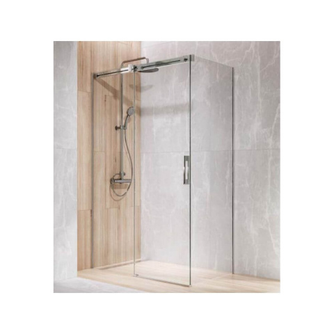 Wpisz KOD: PROMO - 10% Radaway Espera Pro KDJ ścianka prysznicowa 64 cm do drzwi lewych chrom/szkło przezroczyste 10092140-01-01L
