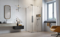 Wpisz KOD: PROMO - 10% Radaway Furo Brushed Nickel KDD kabina prysznicowa część lewa 120x120 cm nikiel szczotkowany/szkło przezroczyste 10105120-91-01L