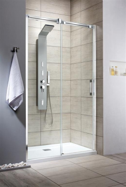 Wpisz KOD: PROMO - 10% Radaway Espera DWJ ścianka 55 cm do drzwi prysznicowych prawa szkło przezroczyste 380212-01R