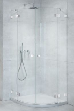 Radaway Essenza Pro PDD kabina prysznicowa część prawa 90x90 cm półokrągła 10095090-01-01R