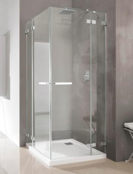 Radaway Euphoria KDD kabina z drzwiami dwuczęściowymi 80 cm lewa chrom/szkło przezroczyste 383061-01L