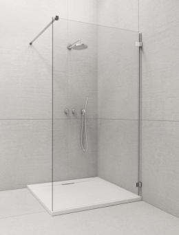 Radaway Euphoria Walk-In ścianka prysznicowa 130 cm frontowa W1 V chrom/szkło przezroczyste 383115-01-01