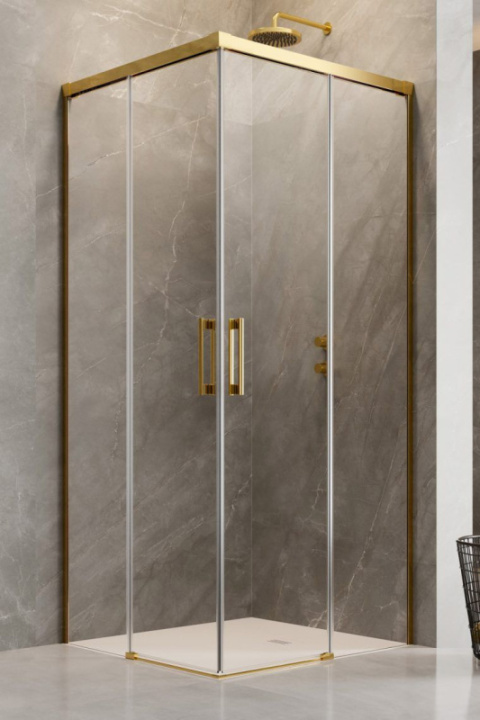 Wpisz KOD: PROMO - 10% Radaway Idea Gold KDD kabina prysznicowa część prawa 120x120 cm kwadratowa 387064-09-01R