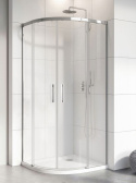 Wpisz KOD: PROMO - 10% Radaway Idea PDD ścianka prysznicowa 90 cm chrom połysk/szkło przezroczyste 387157-01-01