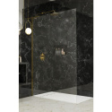Radaway Modo SL Gold II Walk-In ścianka prysznicowa 120 cm lewa wolnostojąca złoty połysk/szkło przezroczyste 10319124-09-01L