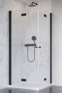 Radaway Nes Black KDD-B kabina prysznicowa część prawa 90x90 cm kwadratowa 10024090-54-01R