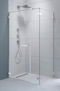 Wpisz KOD: PROMO - 10% Radaway Arta KDS I drzwi prysznicowe 82 cm prawe chrom+/szkło przezroczyste 386820-03-01R