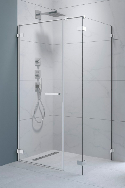 Wpisz KOD: PROMO - 10% Radaway Arta KDS I drzwi prysznicowe 82 cm prawe chrom+/szkło przezroczyste 386820-03-01R