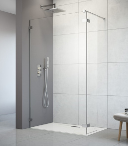 Wpisz KOD: PROMO - 10% Radaway Arta Walk-In ścianka prysznicowa 110 cm chrom/szkło przezroczyste 386211-03-01