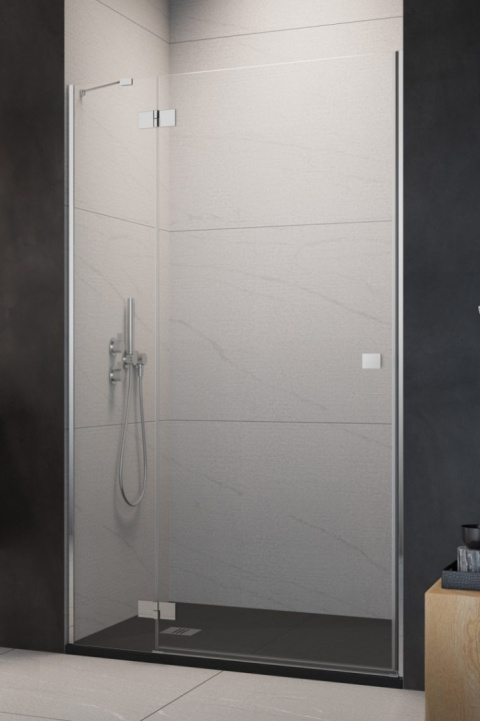 Wpisz KOD: PROMO - 10% Radaway Essenza 8 DWJ ścianka prysznicowa 33,7 cm chrom połysk/szkło przezroczyste 10460337-01-01L