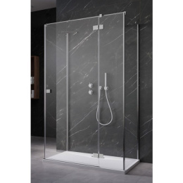 Wpisz KOD: PROMO - 10% Radaway Essenza New KDJ+S drzwi prysznicowe 90 cm prawe chrom/szkło przezroczyste 1385020-01-01R