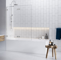 Radaway Euphoria PND parawan nawannowy 100 cm lewy szkło przezroczyste 10008100-01-01L