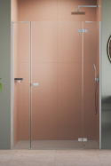 Radaway Fuenta Chrome DWJ+S drzwi prysznicowe 130 cm uchylne chrom połysk/szkło przezroczyste 1384032-01-01R